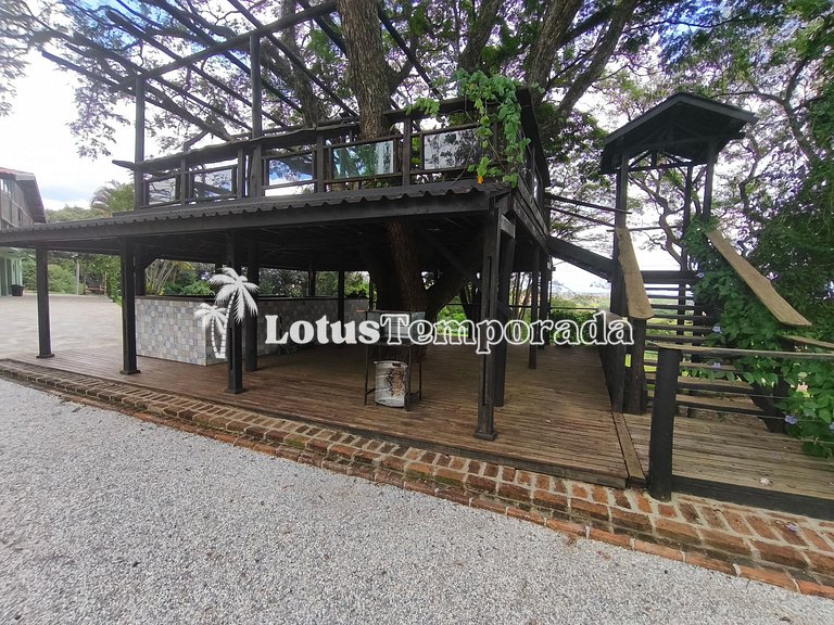 Chácara Alto Padrão c/ 7 Suítes, Eventos e Hospedagem LT0091