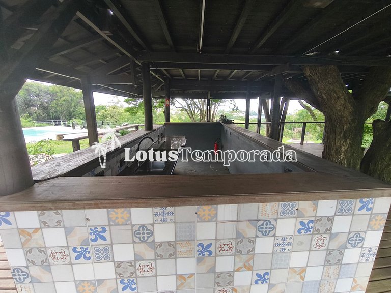 Chácara Alto Padrão c/ 7 Suítes, Eventos e Hospedagem LT0091