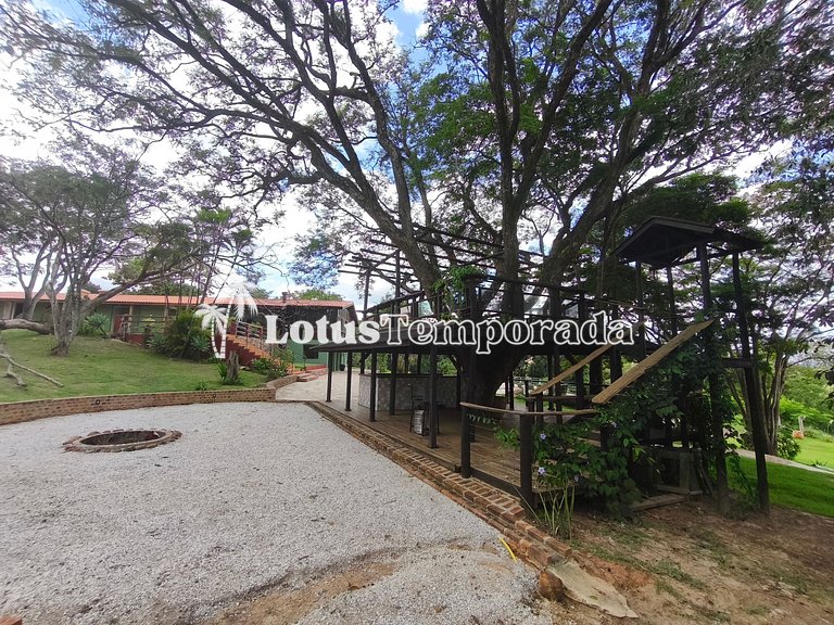 Chácara Alto Padrão c/ 7 Suítes, Eventos e Hospedagem LT0091
