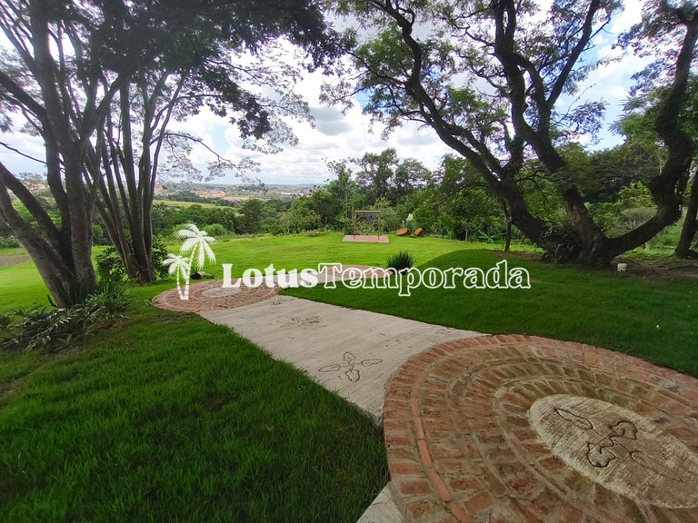 Chácara Alto Padrão c/ 7 Suítes, Eventos e Hospedagem LT0091