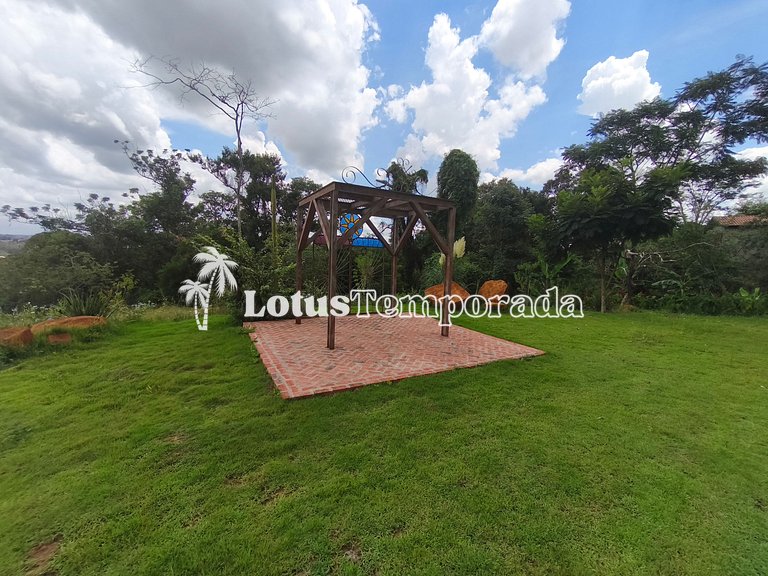 Chácara Alto Padrão c/ 7 Suítes, Eventos e Hospedagem LT0091