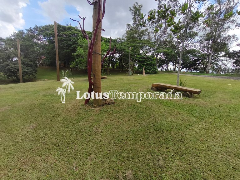 Chácara Alto Padrão c/ 7 Suítes, Eventos e Hospedagem LT0091