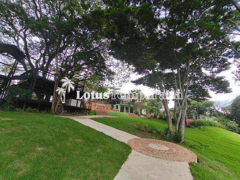 Chácara Alto Padrão c/ 7 Suítes, Eventos e Hospedagem LT0091