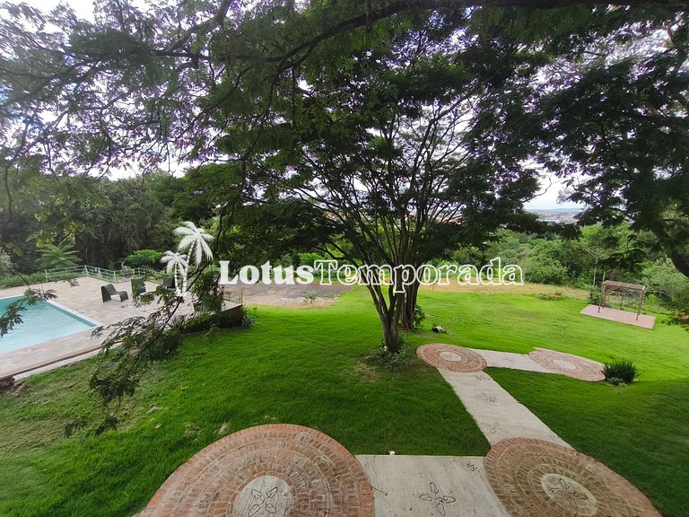 Chácara Alto Padrão c/ 7 Suítes, Eventos e Hospedagem LT0091