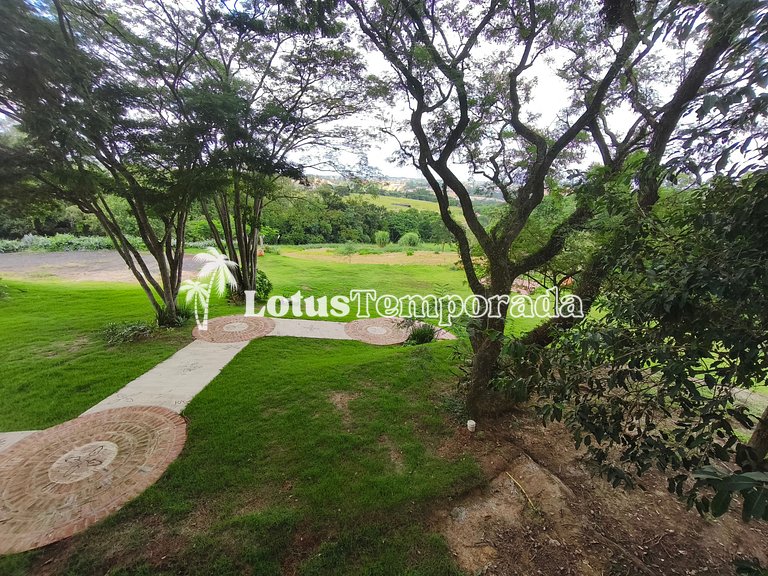 Chácara Alto Padrão c/ 7 Suítes, Eventos e Hospedagem LT0091