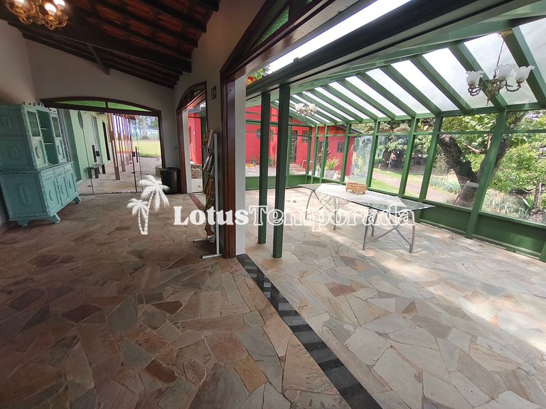 Chácara Alto Padrão c/ 7 Suítes, Eventos e Hospedagem LT0091