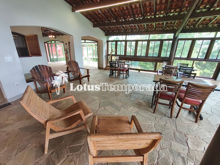 Chácara Alto Padrão c/ 7 Suítes, Eventos e Hospedagem LT0091