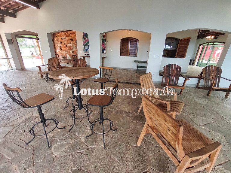 Chácara Alto Padrão c/ 7 Suítes, Eventos e Hospedagem LT0091