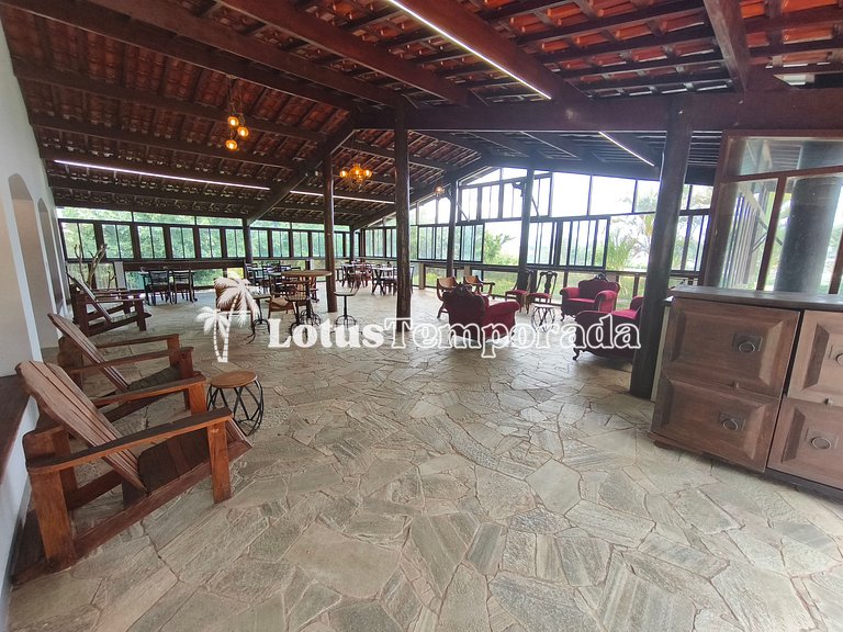 Chácara Alto Padrão c/ 7 Suítes, Eventos e Hospedagem LT0091