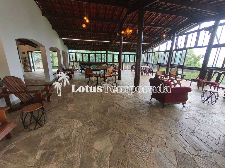 Chácara Alto Padrão c/ 7 Suítes, Eventos e Hospedagem LT0091