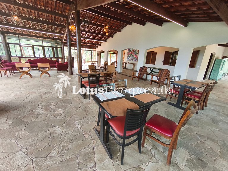 Chácara Alto Padrão c/ 7 Suítes, Eventos e Hospedagem LT0091
