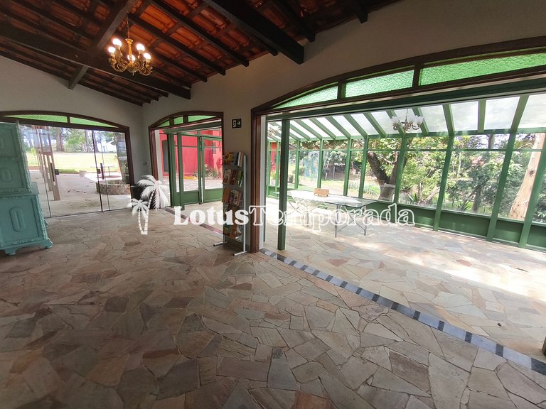 Chácara Alto Padrão c/ 7 Suítes, Eventos e Hospedagem LT0091