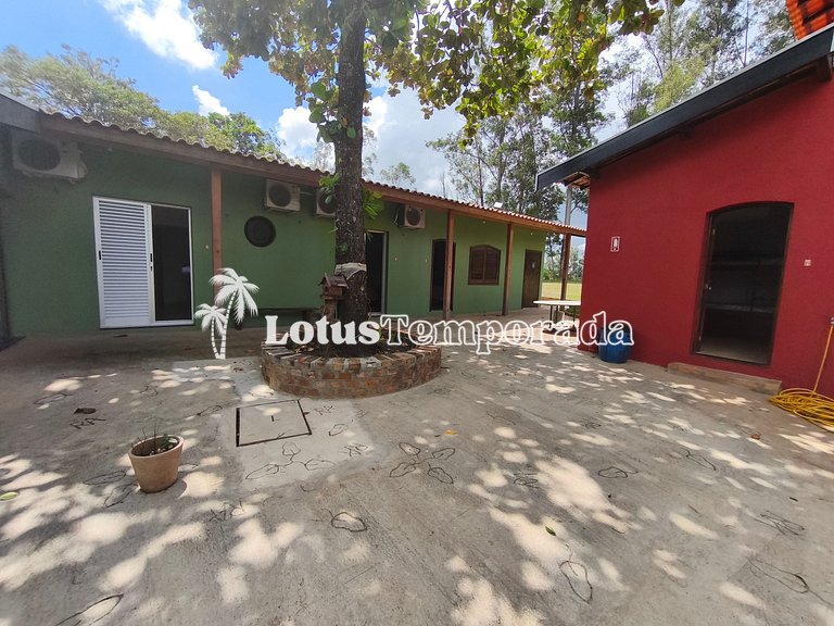 Chácara Alto Padrão c/ 7 Suítes, Eventos e Hospedagem LT0091