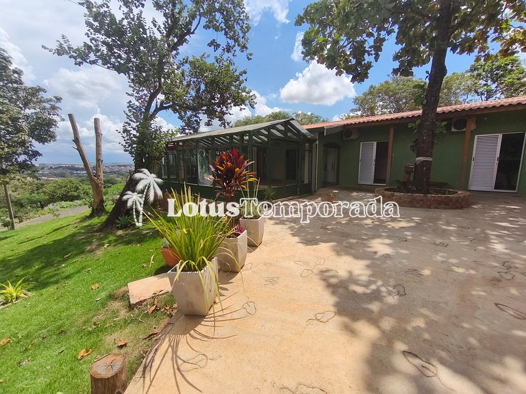 Chácara Alto Padrão c/ 7 Suítes, Eventos e Hospedagem LT0091