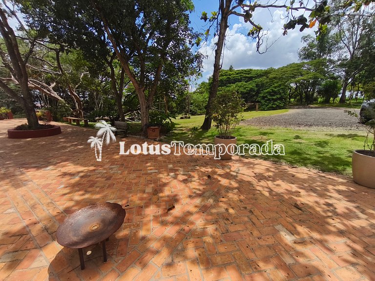 Chácara Alto Padrão c/ 7 Suítes, Eventos e Hospedagem LT0091