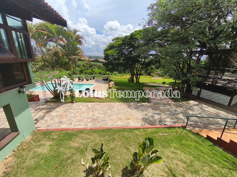 Chácara Alto Padrão c/ 7 Suítes, Eventos e Hospedagem LT0091