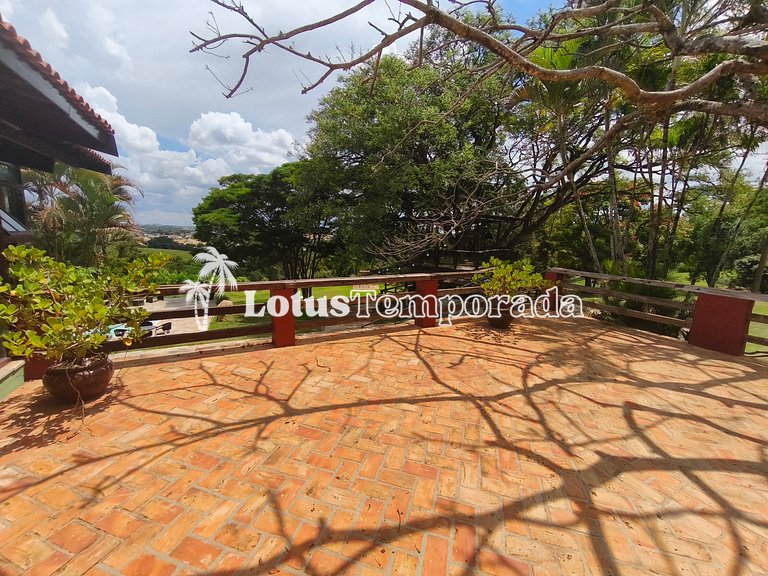 Chácara Alto Padrão c/ 7 Suítes, Eventos e Hospedagem LT0091