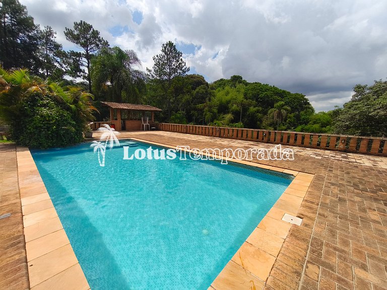 Chácara próxima à rota do vinho com lazer LT0059