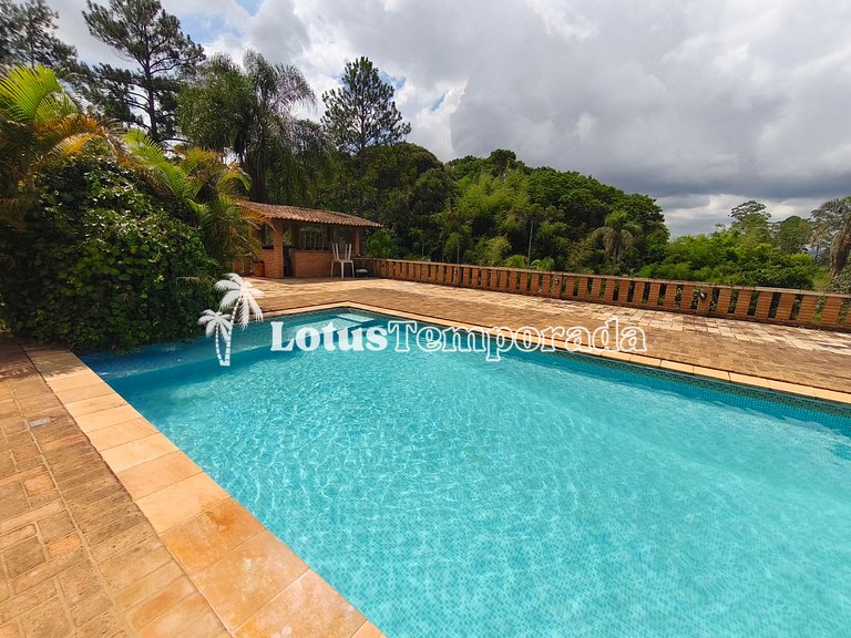 Chácara próxima à rota do vinho com lazer LT0059