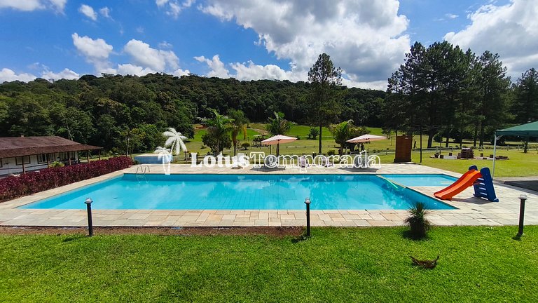 Chácara com 11 dorms. para fim de semana e eventos LT0087