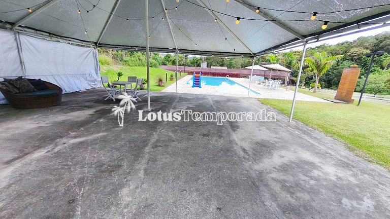 Chácara com 11 dorms. para fim de semana e eventos LT0087