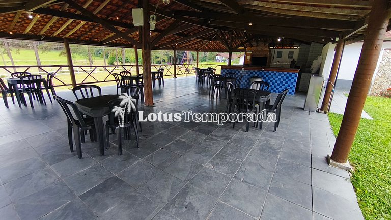 Chácara com 11 dorms. para fim de semana e eventos LT0087