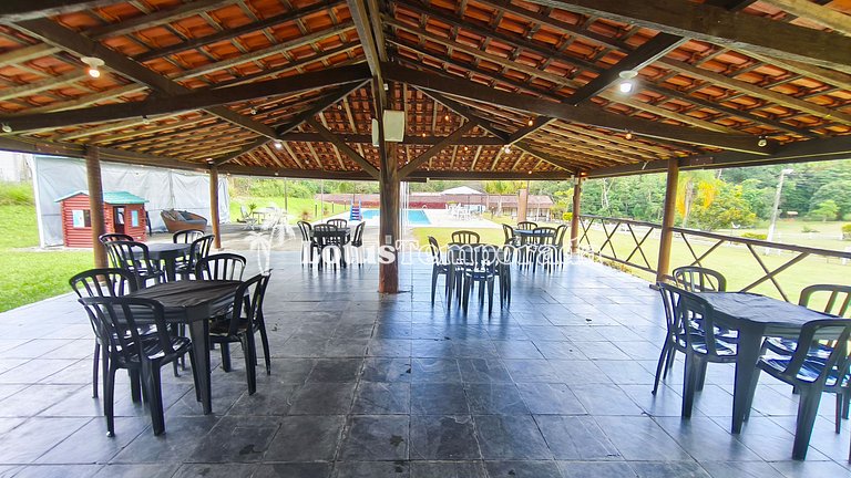 Chácara com 11 dorms. para fim de semana e eventos LT0087