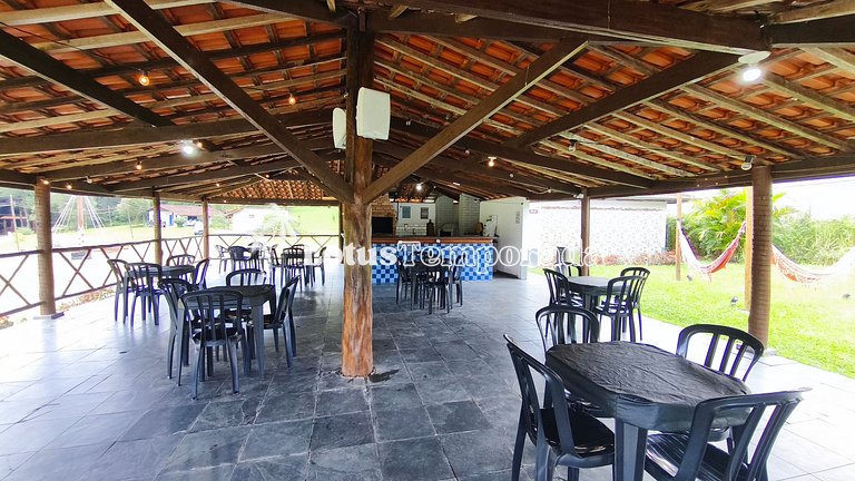 Chácara com 11 dorms. para fim de semana e eventos LT0087