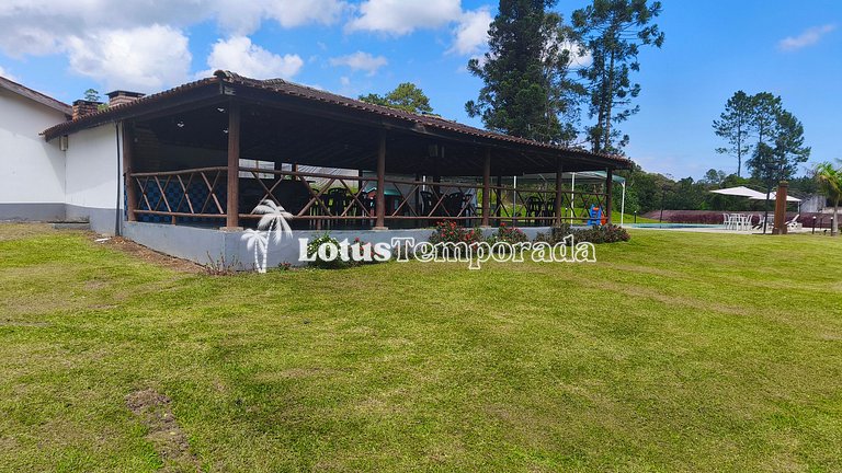 Chácara com 11 dorms. para fim de semana e eventos LT0087