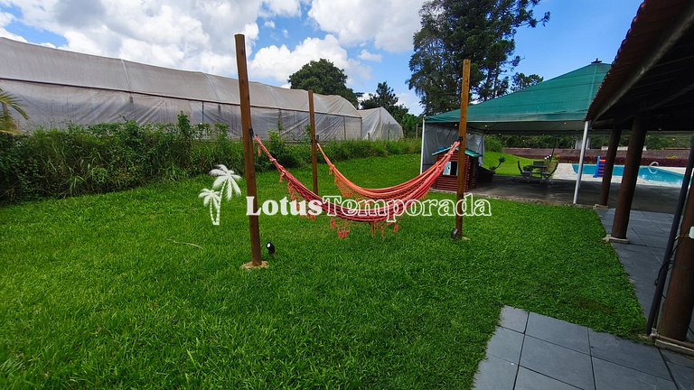 Chácara com 11 dorms. para fim de semana e eventos LT0087