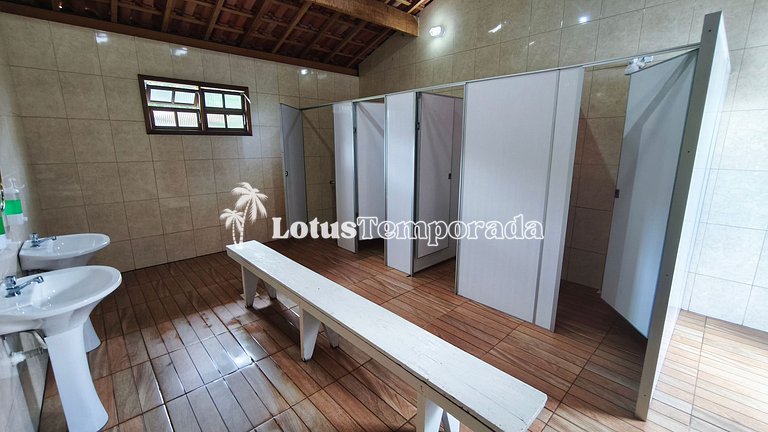 Chácara com 11 dorms. para fim de semana e eventos LT0087