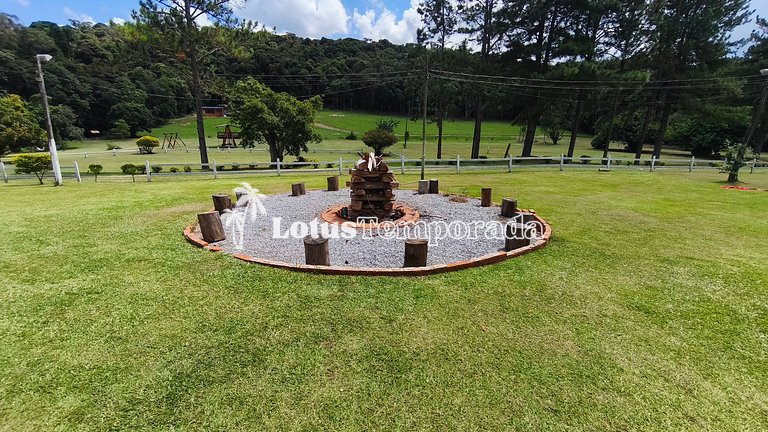 Chácara com 11 dorms. para fim de semana e eventos LT0087