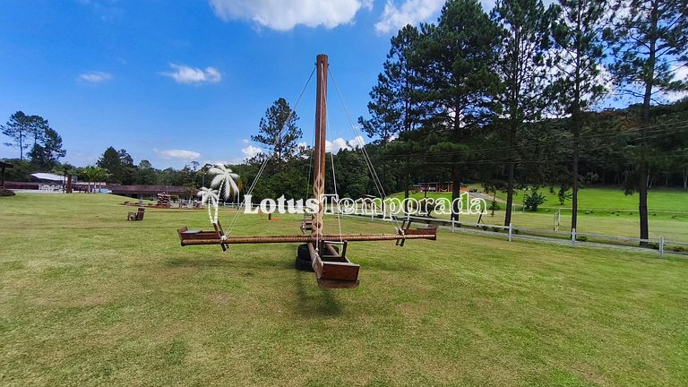 Chácara com 11 dorms. para fim de semana e eventos LT0087