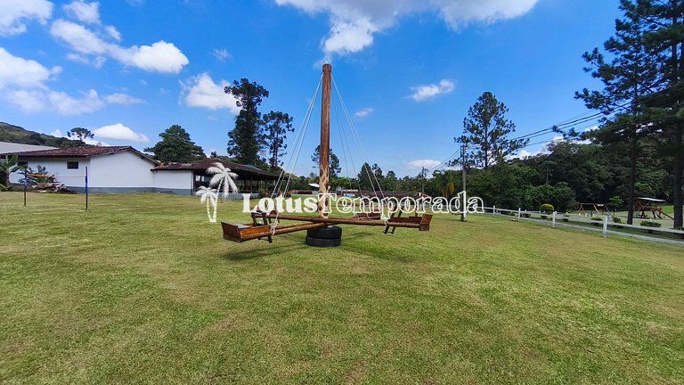 Chácara com 11 dorms. para fim de semana e eventos LT0087