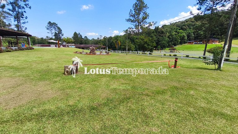 Chácara com 11 dorms. para fim de semana e eventos LT0087