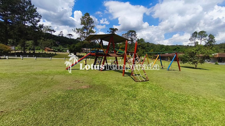 Chácara com 11 dorms. para fim de semana e eventos LT0087