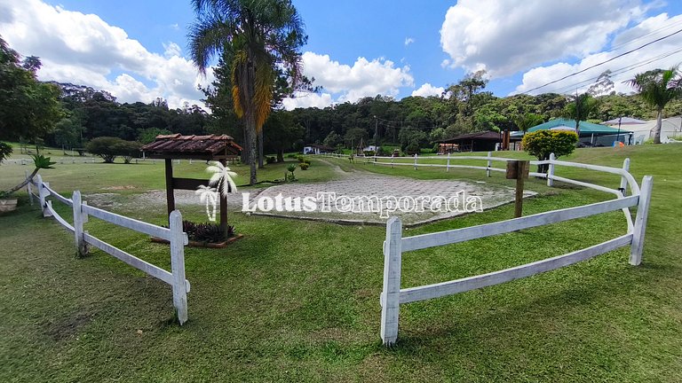 Chácara com 11 dorms. para fim de semana e eventos LT0087