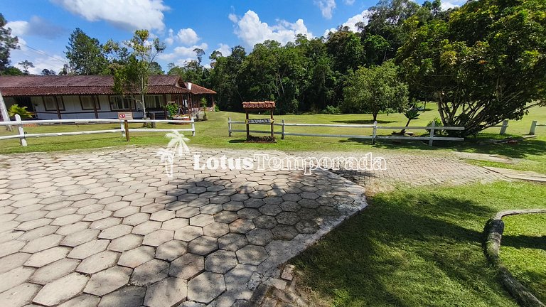 Chácara com 11 dorms. para fim de semana e eventos LT0087