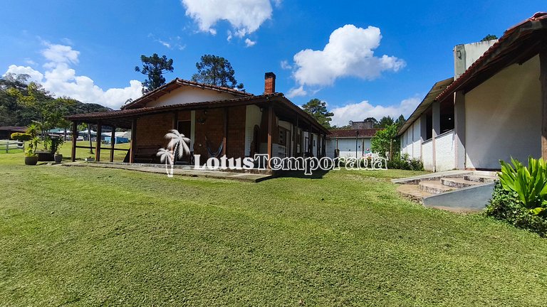 Chácara com 11 dorms. para fim de semana e eventos LT0087