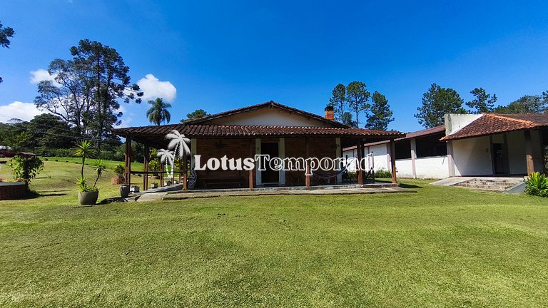 Chácara com 11 dorms. para fim de semana e eventos LT0087