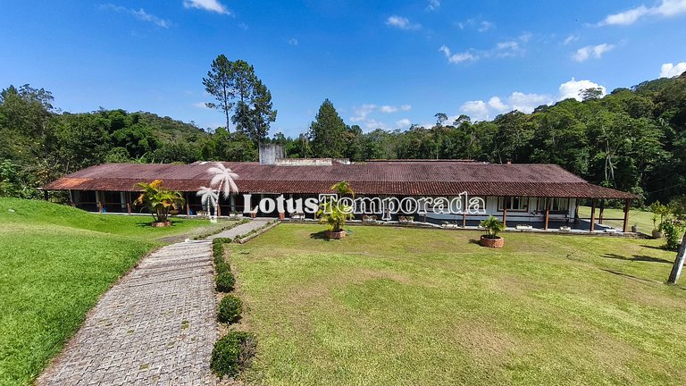 Chácara com 11 dorms. para fim de semana e eventos LT0087