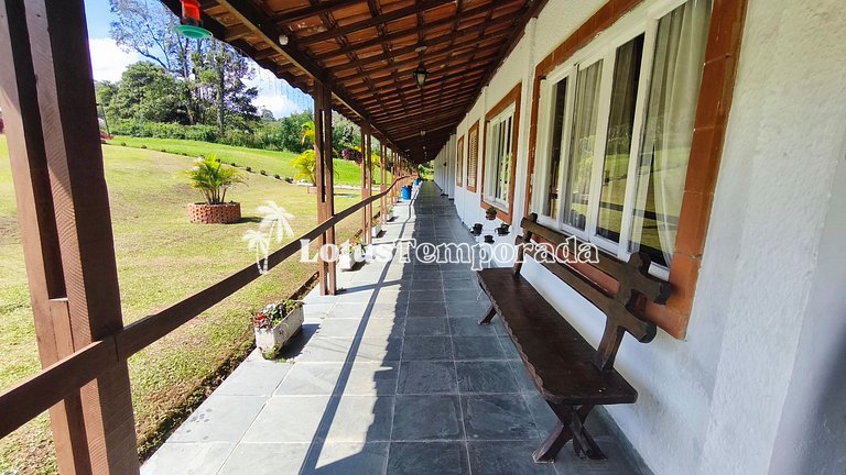 Chácara com 11 dorms. para fim de semana e eventos LT0087