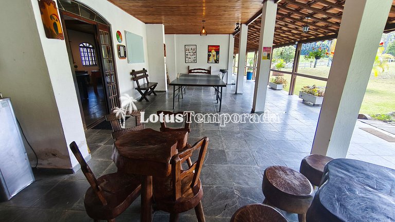 Chácara com 11 dorms. para fim de semana e eventos LT0087