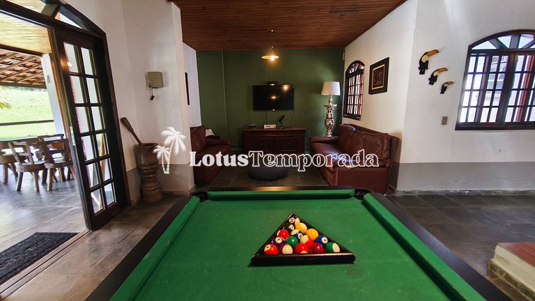 Chácara com 11 dorms. para fim de semana e eventos LT0087