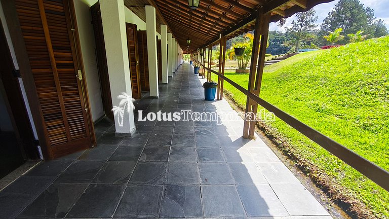 Chácara com 11 dorms. para fim de semana e eventos LT0087