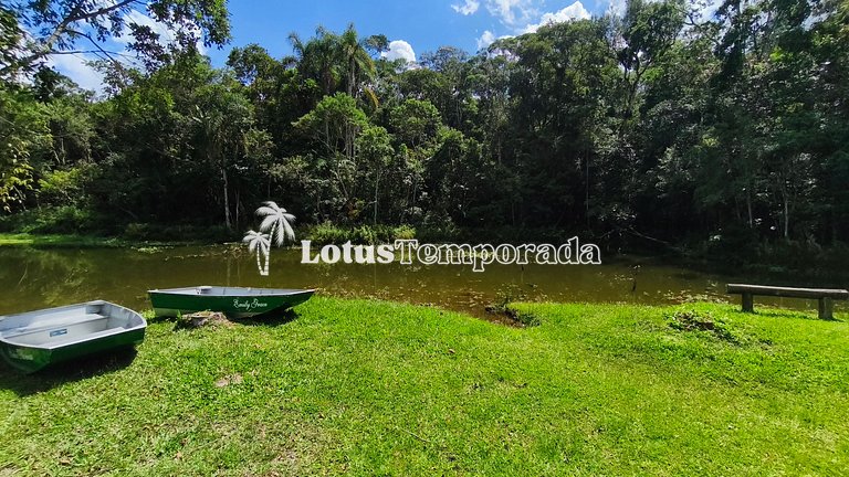 Chácara com 11 dorms. para fim de semana e eventos LT0087