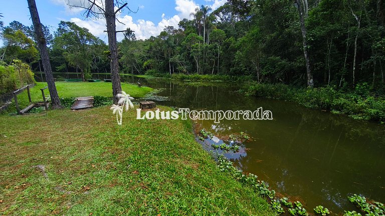 Chácara com 11 dorms. para fim de semana e eventos LT0087