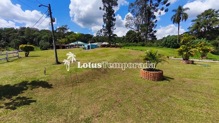 Chácara com 11 dorms. para fim de semana e eventos LT0087