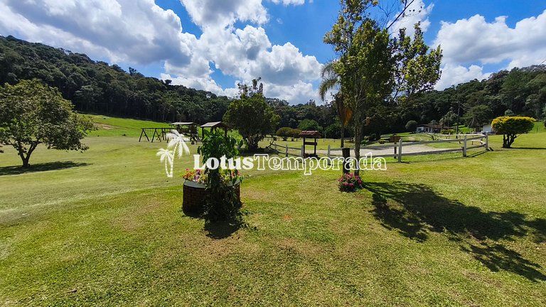 Chácara com 11 dorms. para fim de semana e eventos LT0087