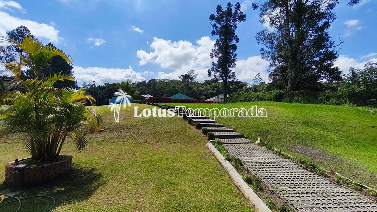 Chácara com 11 dorms. para fim de semana e eventos LT0087